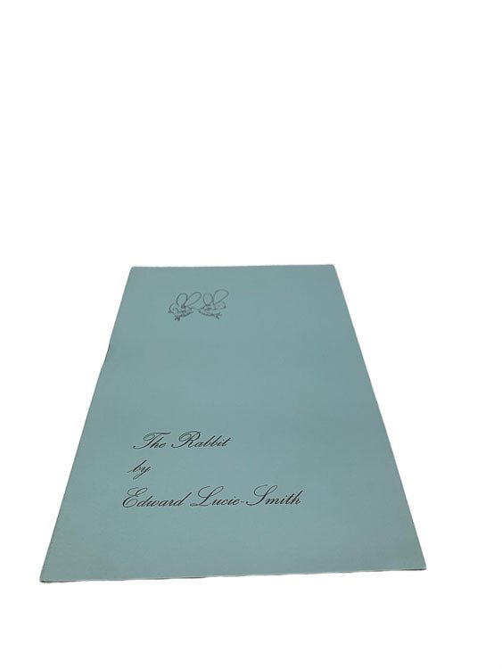 Lucie-Smith, Edward - The Rabbit - SIGNED | pages