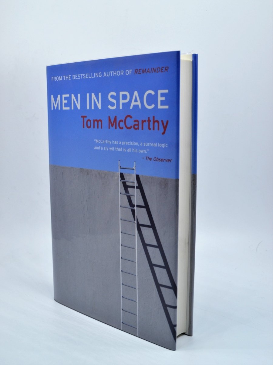 McCarthy, Tom - Men in Space | front cover. Published by Alma in 2007. Hardcover.  Condition:  Fine/Fine