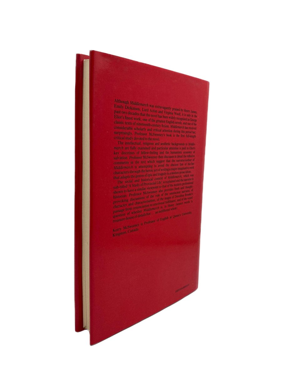 McSweeney Kerry - Middlemarch | back cover