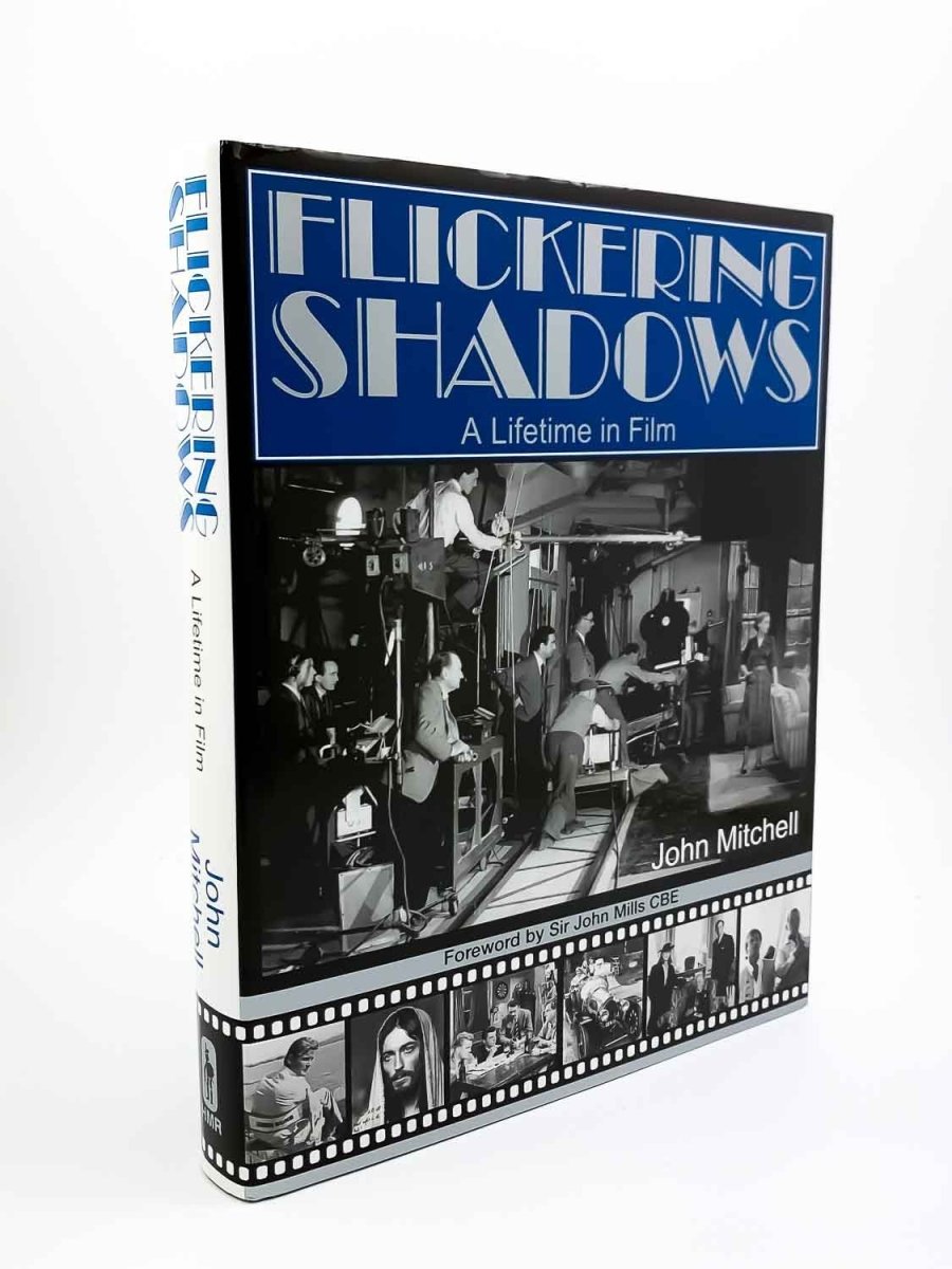 Mitchell, John - Flickering Shadows - SIGNED | front cover. Published by Harold Martin & Redman in 1997. Hardcover.  Condition:  Fine/Near Fine +