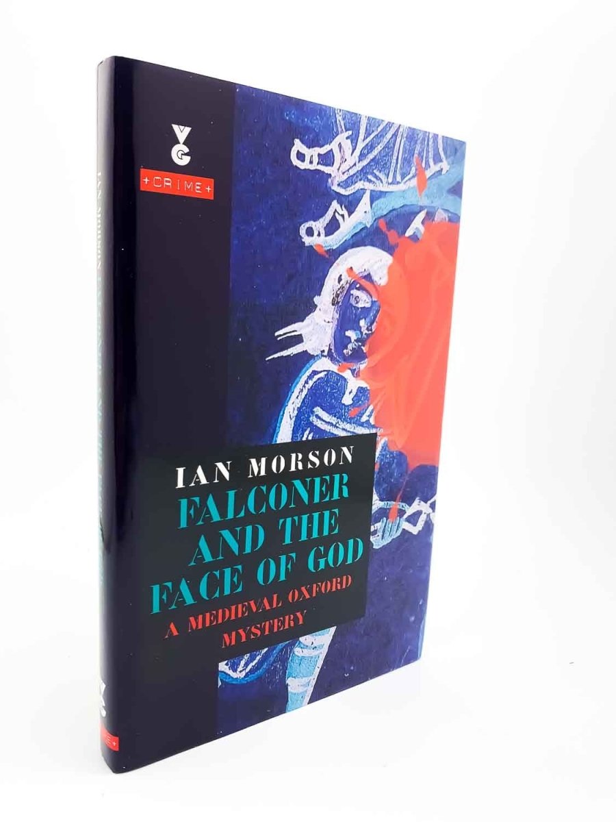 Morson, Ian - Falconer and the Face of God - SIGNED | front cover. Published by Gollancz in 1996. Hardcover.  Condition:  Near Fine/Near Fine