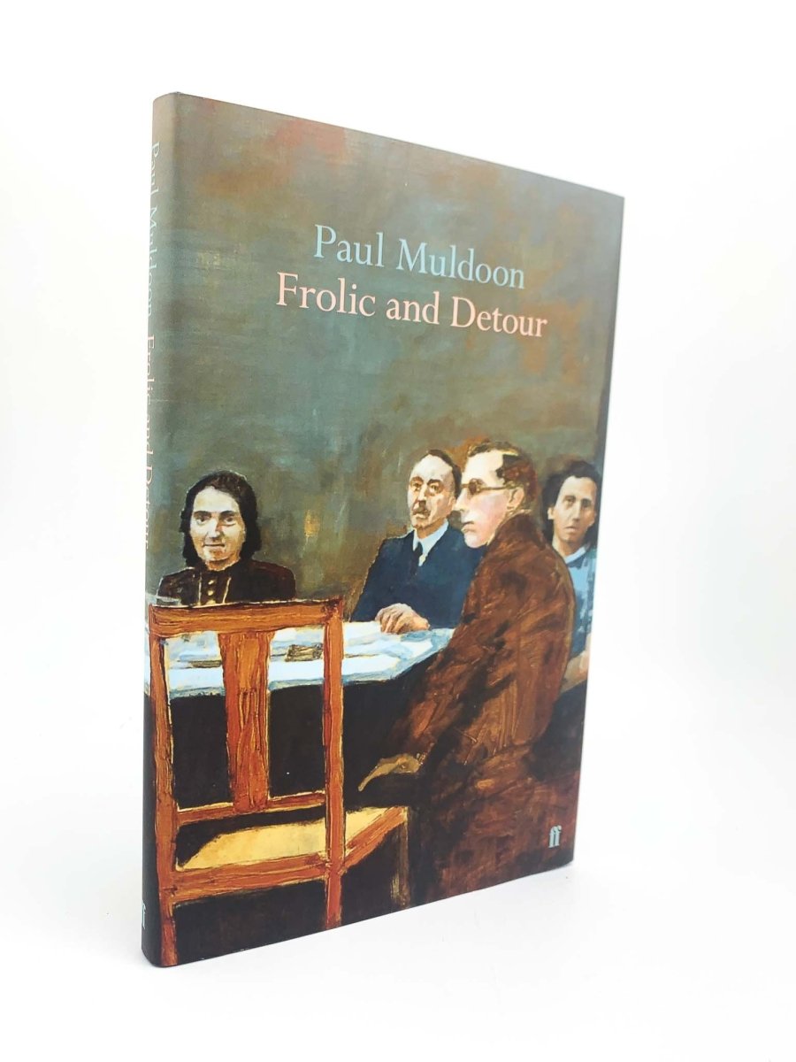 Muldoon, Paul - Frolic and Detour - SIGNED | front cover. Published by Faber & Faber Limited in 2019. Hardcover.  Condition:  Fine/Fine