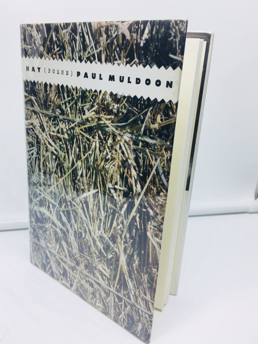Muldoon, Paul - Hay | front cover. Published by Farrar, Straus & Giroux in 2002. Hardcover.  Condition:  Fine/Fine