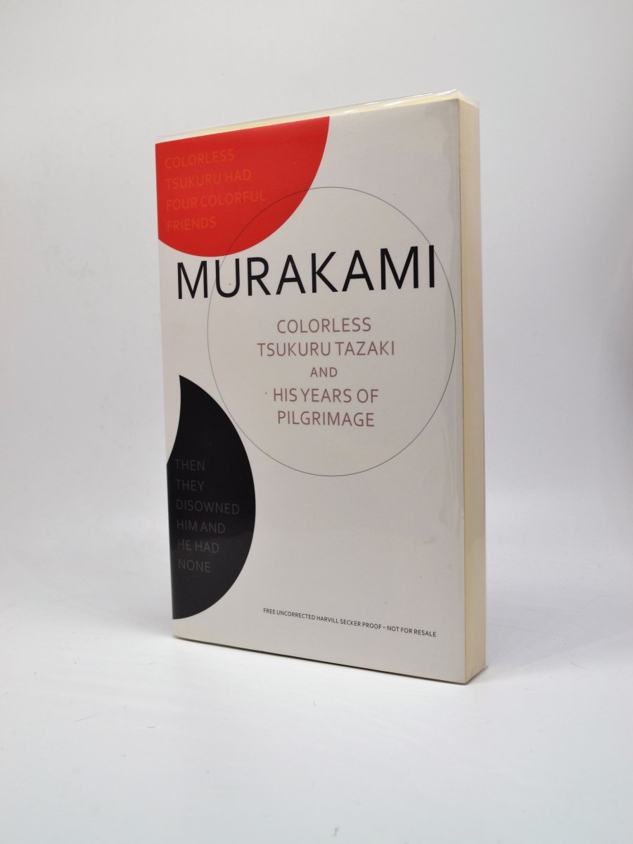Murakami, Haruki - Colorless Tsukuru Tazaki and His Years of Pilgrimage (PROOF COPY) | front cover