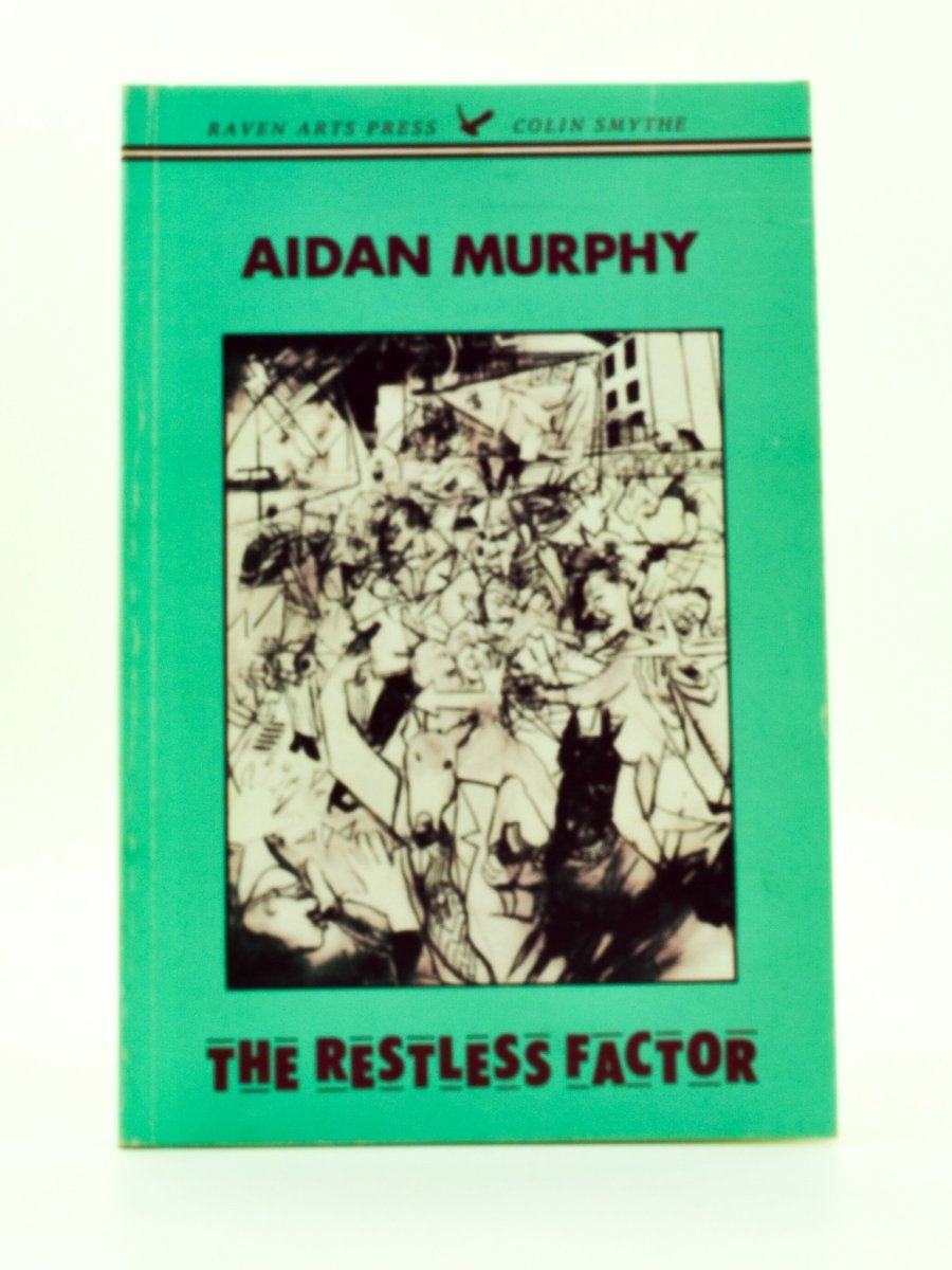 Murphy, Aidan - The Restless Factor - SIGNED | front cover. Published by Raven Arts Press / Colin Smythe in 1985. Paperback. Condition: Near Fine/No Jacket ( as Issued )