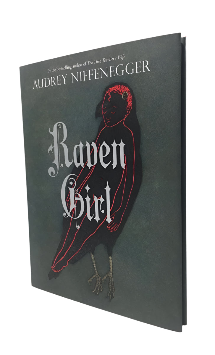 Niffenegger, Audrey - Raven Girl | front cover. Published by Jonathan Cape Ltd in 2013. Hardcover.  Condition:  Fine/Fine
