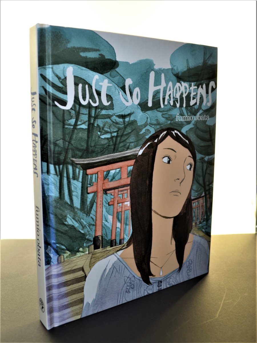 Obata, Fumio - Just So Happens | front cover. Published by Jonathan Cape Ltd in 2014. Hardcover.  Condition:  Fine/No Jacket