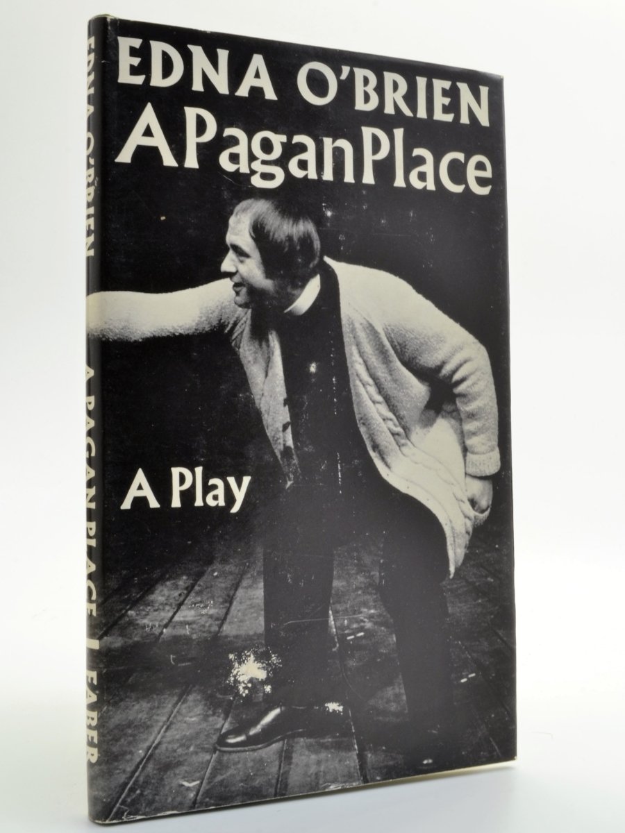 O'Brien, Edna - A Pagan Place - SIGNED | front cover. Published by Faber & Faber Limited in 1973. Hardcover.  Condition:  Very Good ++/Very Good ++