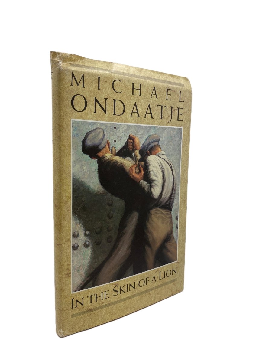 Ondaatje, Michael - In the Skin of a Lion - UK proof copy | front cover. Published by Secker & Warburg in 1987. Paperback.  Condition:  Near Fine/Dust Jacket Included