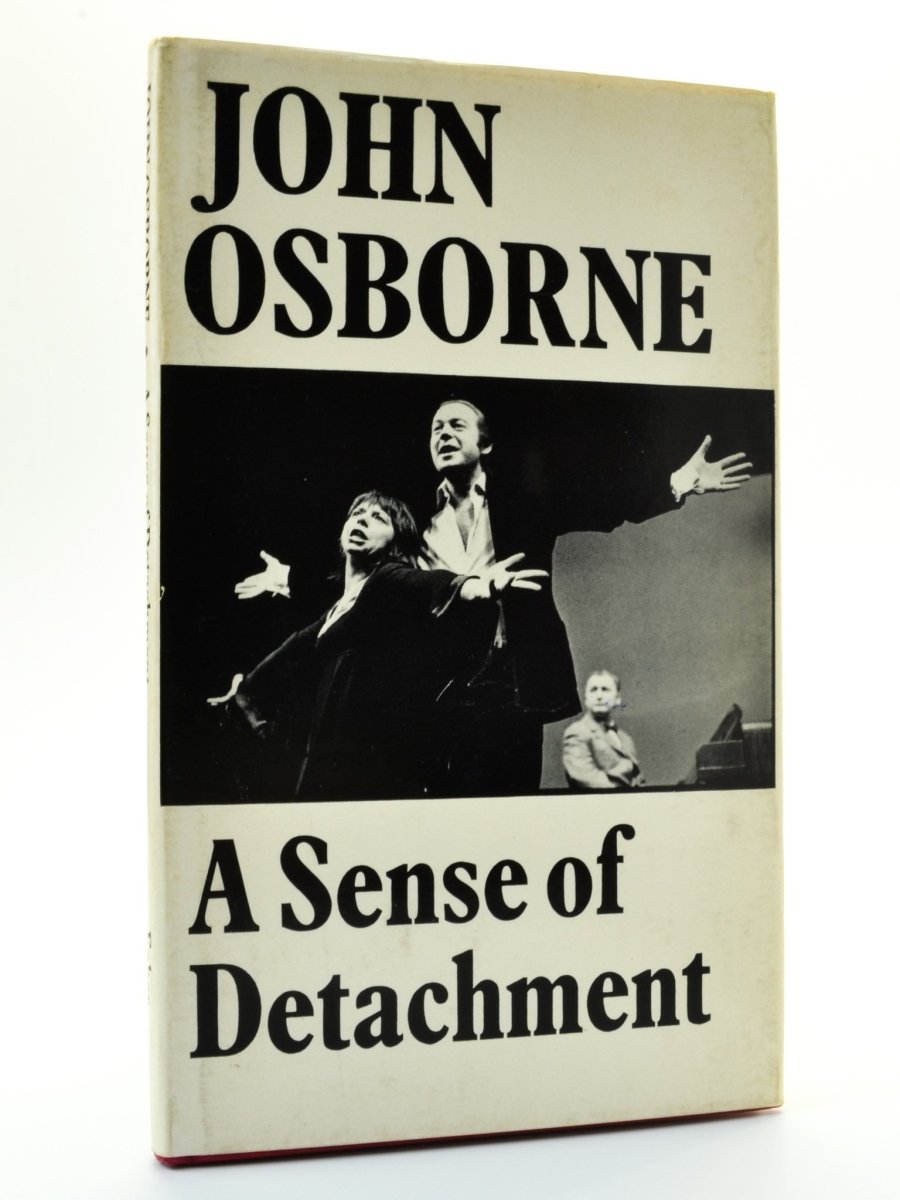 Osborne, John - A Sense of Detachment | front cover. Published by Faber & Faber Limited in 1973. Hardcover.  Condition:  Near Fine/Near Fine