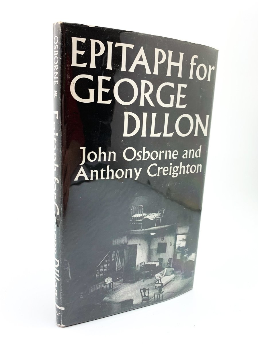 Osborne, John - Epitaph for George Dillon | front cover. Published by Faber & Faber Limited in 1958. Hardcover.  Condition:  Near Fine/Very Good++ / Near Fine