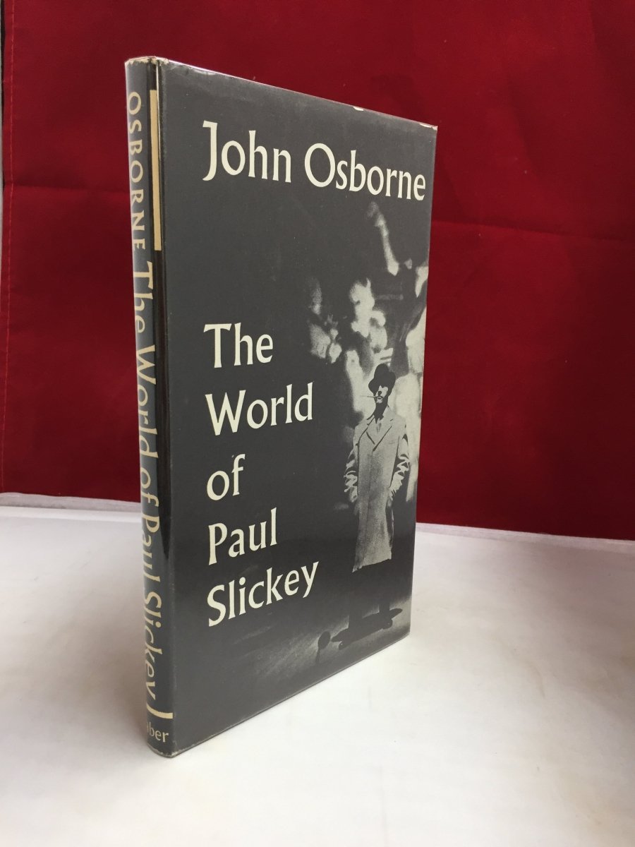 Osborne, John - The World of Paul Slickey | front cover. Published by Faber & Faber Limited in 1959. Hardcover.  Condition:  Near Fine/Very Good++ / Near Fine