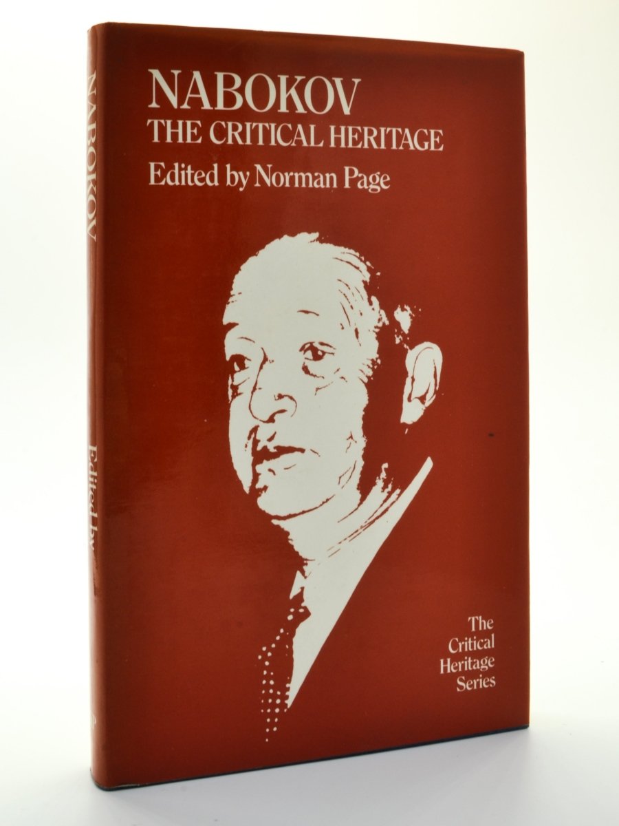 Page, Norman ( edits ) - Vladimir Nabokov The Critical Heritage | front cover. Published by Routledge & Kegan Paul in 1982. Hardcover.  Condition:  Fine/Near Fine +