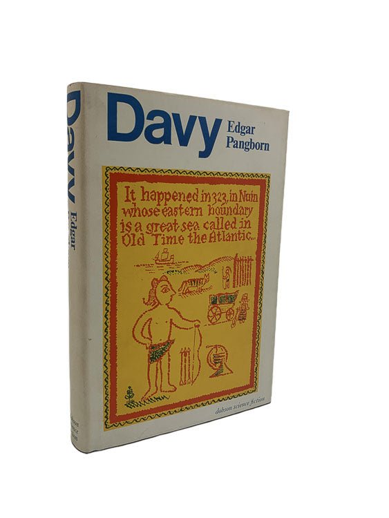 Pangborn, Edgar - Davy | front cover. Published by Dennis Dobson in 1967. Hardcover.  Condition:  Near Fine/Very Good++ / Near Fine