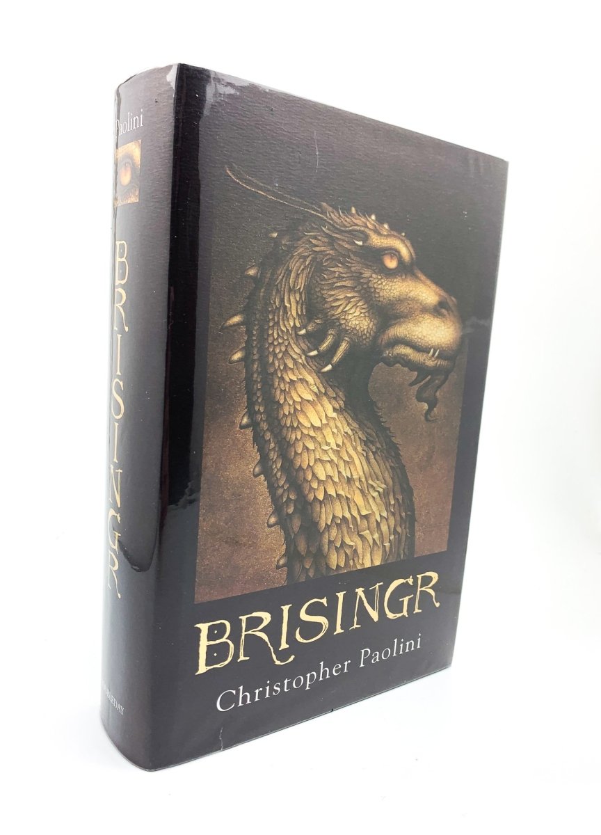 Paolini, Christopher - Brisinger | front cover. Published by Doubleday in 2008. Hardcover.  Condition:  Fine/Fine