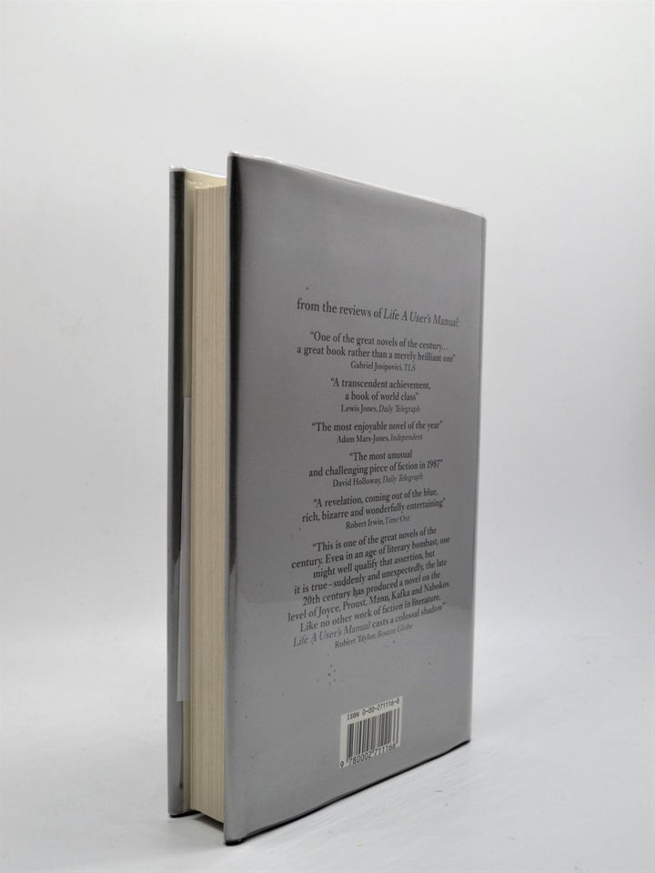 Perec, Georges - W | back cover