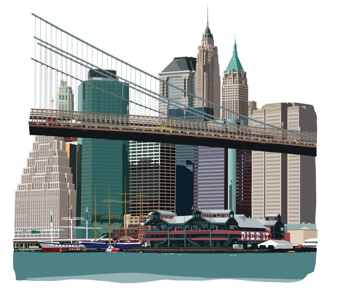 Pier 17, NY | image1 | Signed Limited Edtion Print