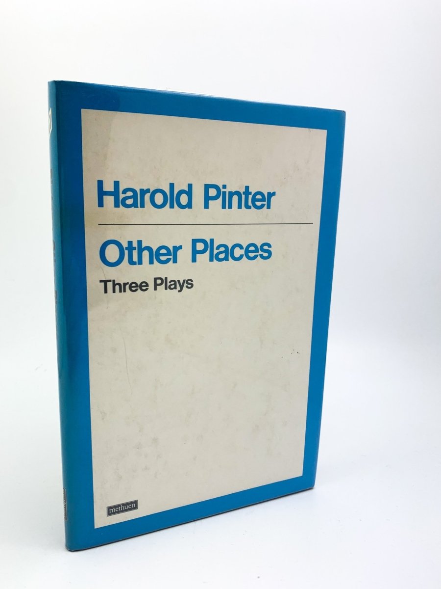 Pinter, Harold - Other Places - SIGNED | front cover. Published by Methuen in 1982. Hardcover.  Condition:  Fine/Near Fine