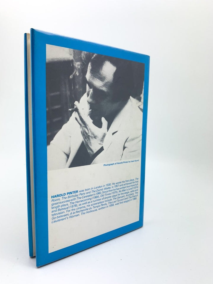 Pinter, Harold - Other Places - SIGNED | back cover