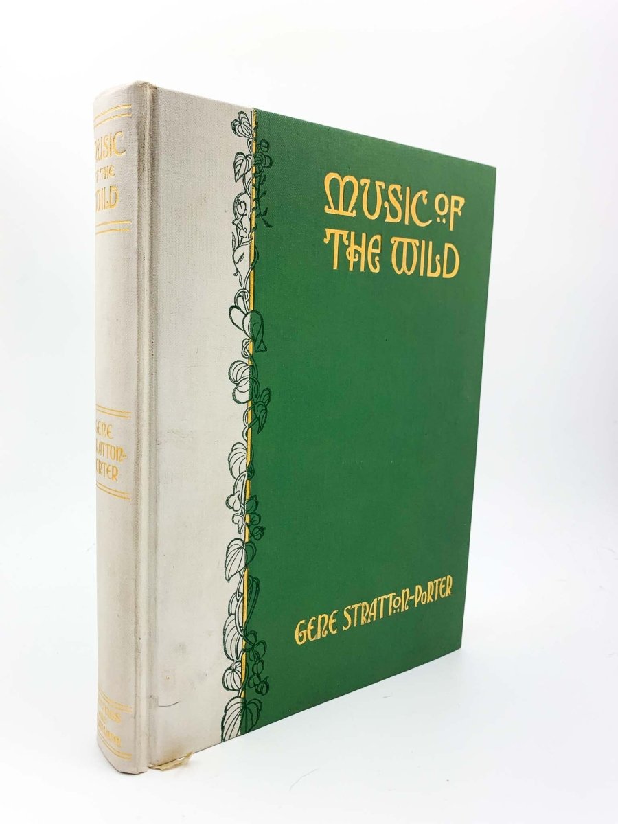 Porter, Gene Stratton - Music of the Wild | front cover. Published by Jennings & Graham in 1910. Hard Cover - Quarter Bound.  Condition:  Very Good ++ / Near Fine/No Jacket