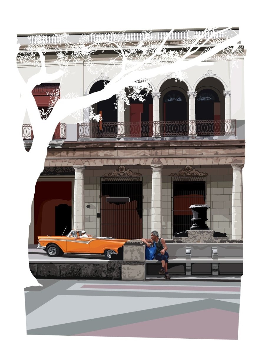 Prado, Havana | image1 | Signed Limited Edtion Print