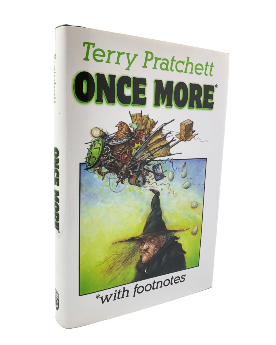 Terry Pratchett First Edition SIGNED Once More with Footnotes