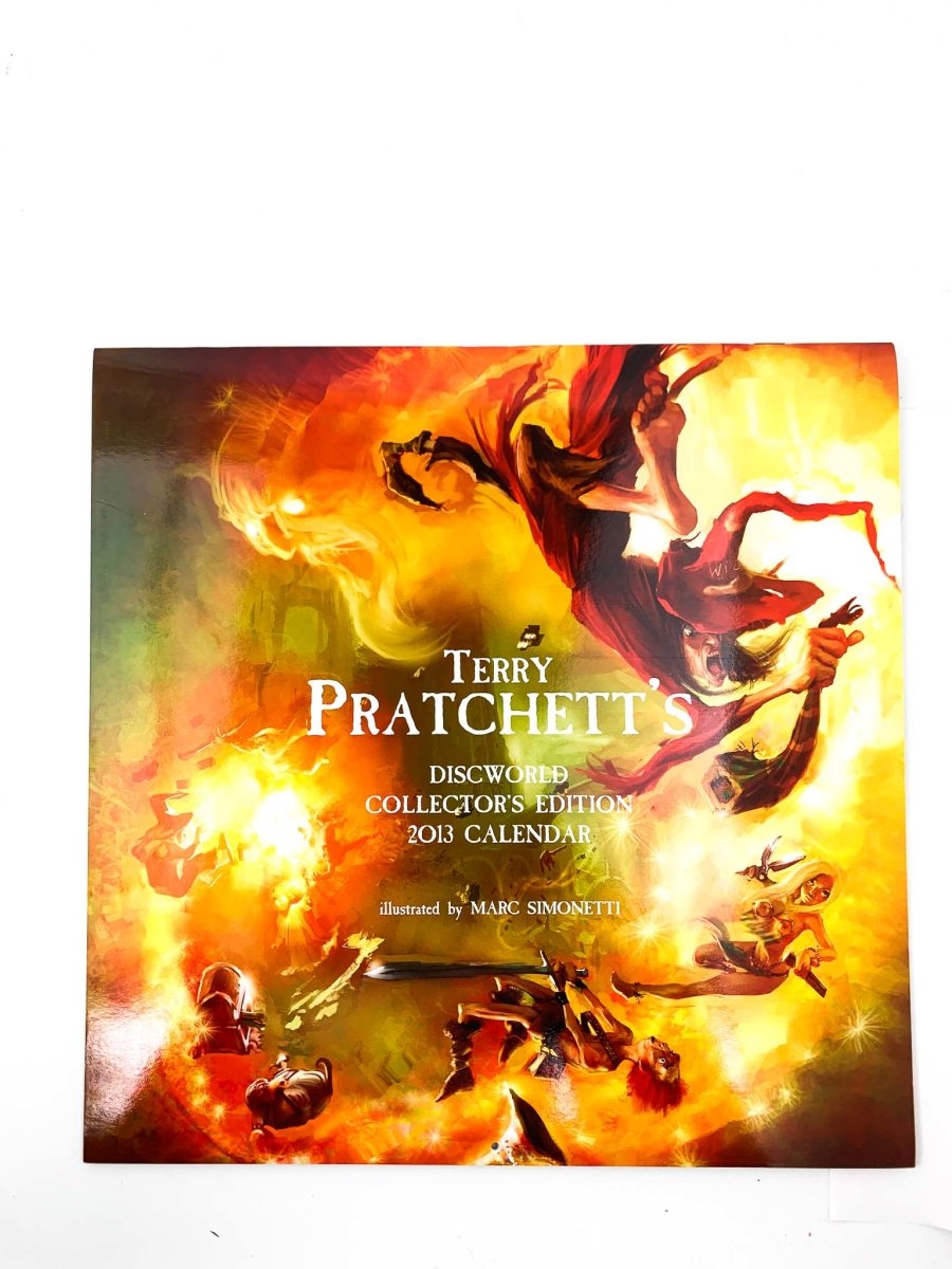 Pratchett, Terry - Terry Pratchett's Discworld Collectors Edition Calendar 2013 | front cover. Published by Victor Gollancz Ltd in 2012. Paperback.  Condition:  Fine/No Jacket ( as Issued )