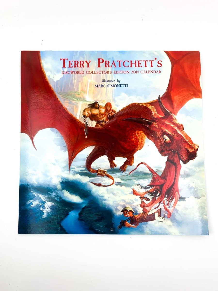 Pratchett, Terry - Terry Pratchett's Discworld Collectors Edition Calendar 2014 | front cover. Published by Victor Gollancz Ltd in 2013. Paperback.  Condition:  Near Fine +/No Jacket ( as Issued )