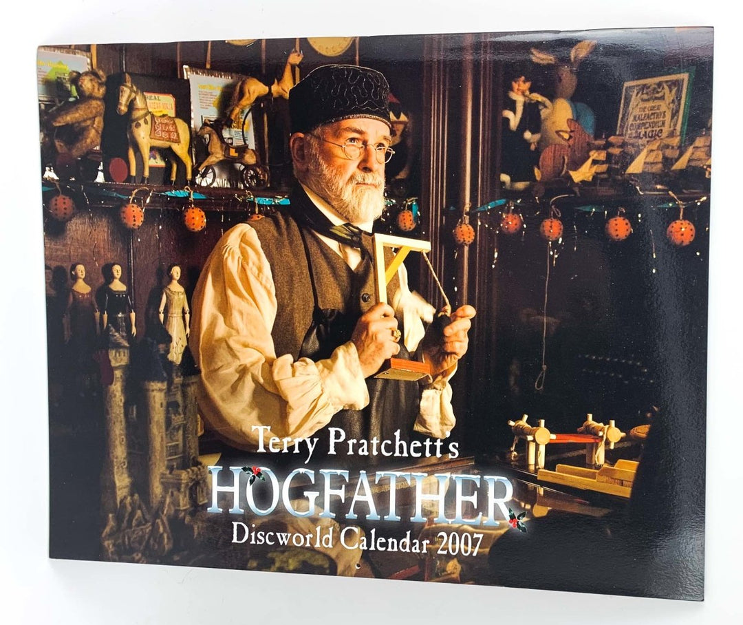 Pratchett, Terry - Terry Pratchett's Hogfather Discworld Calendar 2007 | front cover. Published by Victor Gollancz Ltd in 2006. Paperback.  Condition:  Fine/No Jacket ( as Issued )
