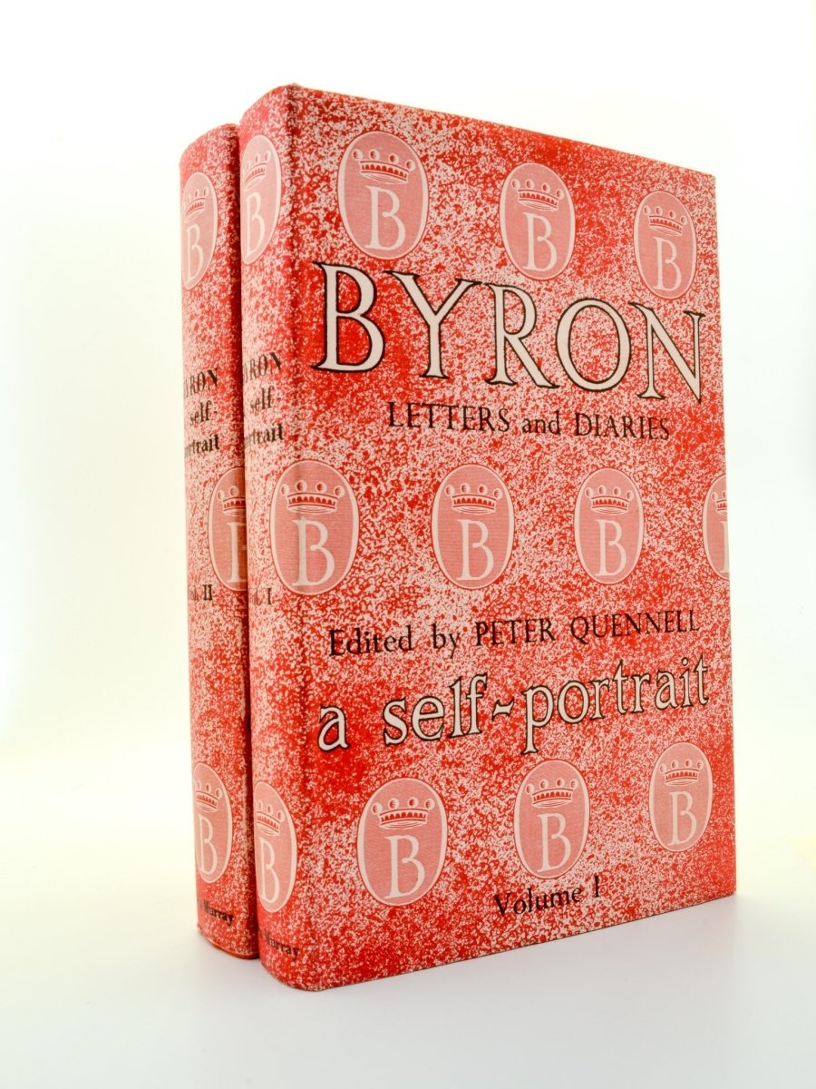 Quennell, Peter ( edits ) - Byron A Self-Portrait : Letters and Diaries 1798 to 1824 ( 2 Vols ) | front cover. Published by John Murray in 1967. Hardcover.  Condition:  Fine/Near Fine