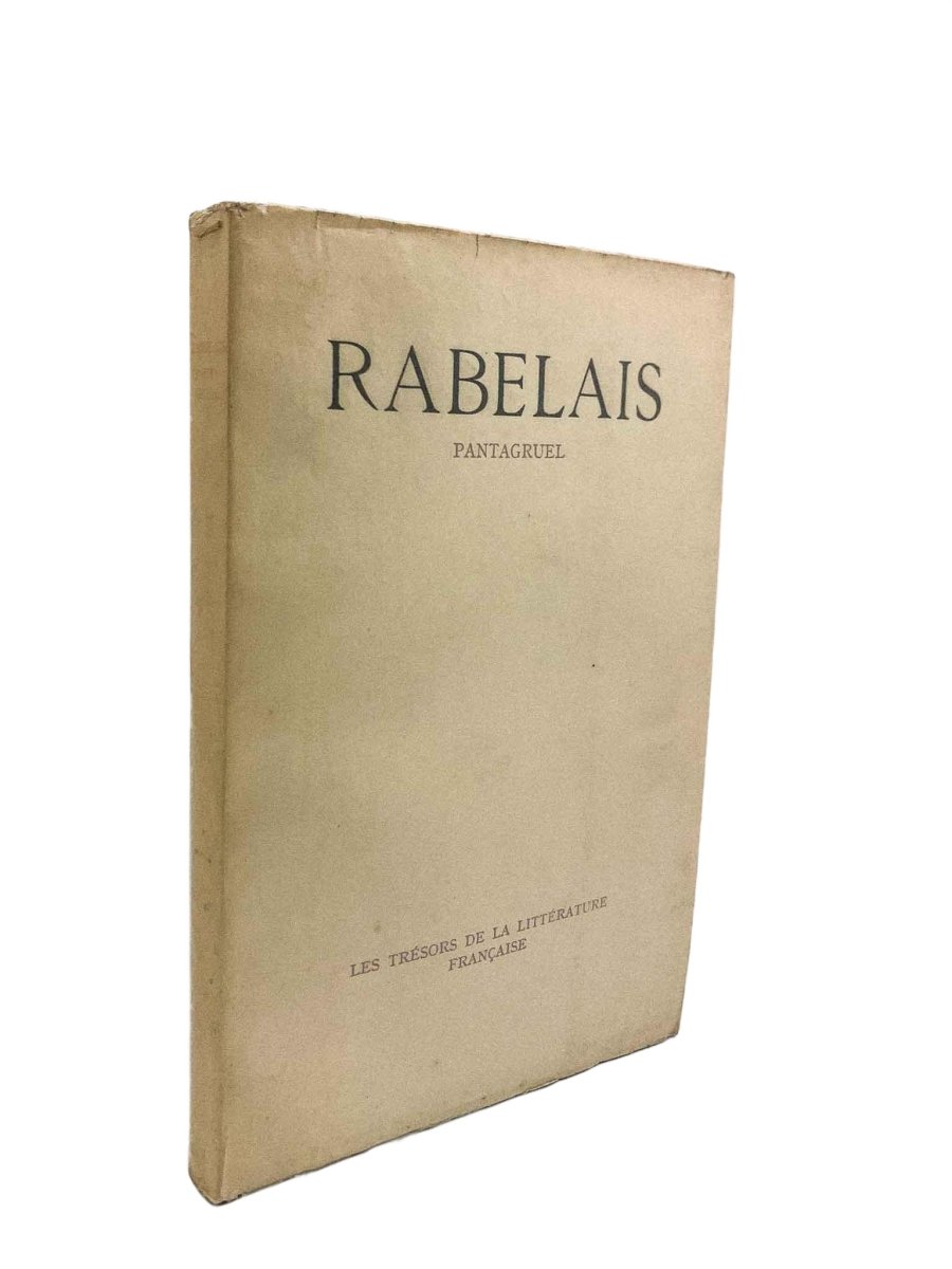 Rabelais - Pantagruel | front cover. Published by Editions Pierre Cailler in 1948. Soft Cover.  Condition:  Near Fine/Dust Jacket Included