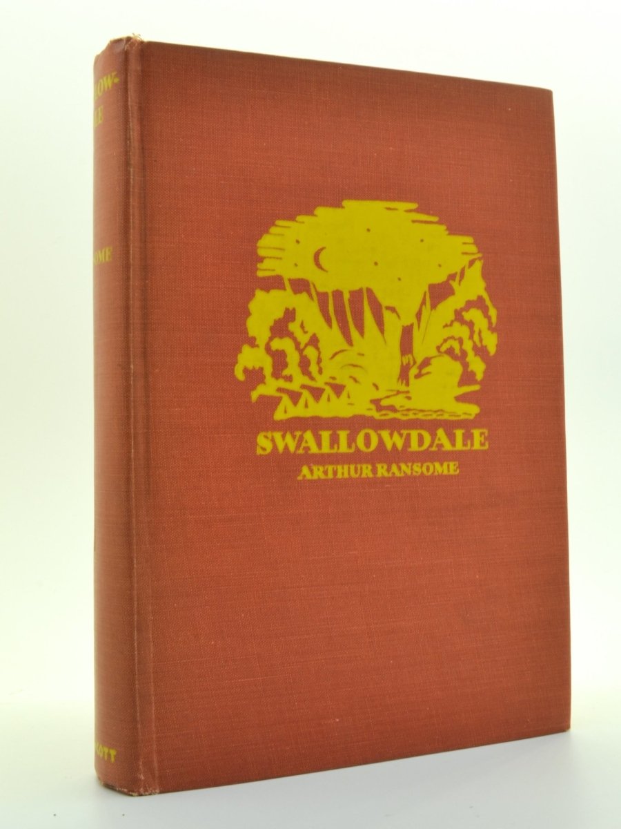 Ransome, Arthur - Swallowdale | front cover. Published by Lippincott in 1932. Hardcover.  Condition:  Very Good ++ / Near Fine/No Jacket