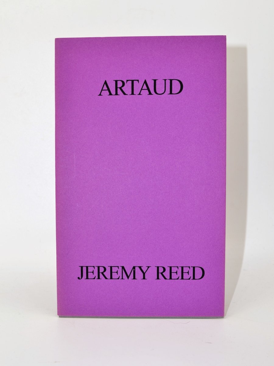 Reed, Jeremy - Artaud | front cover