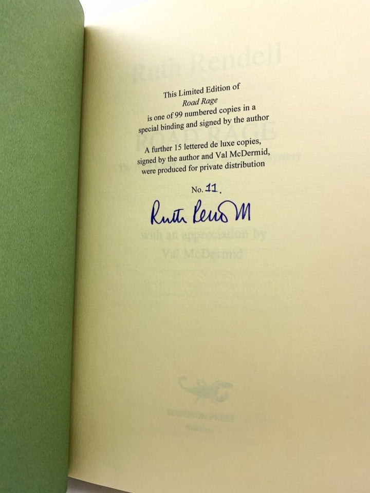 Rendell, Ruth - Road Rage - SIGNED | pages