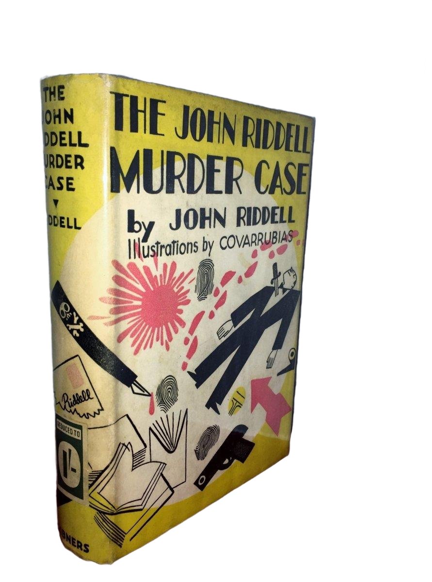 Riddell, John - The John Riddell Murder Case | front cover. Published by Scribners in 1930. Hardcover.  Condition:  Very Good/Very Good ++