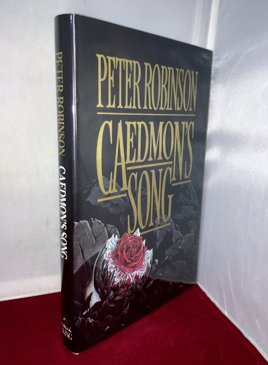 Robinson, Peter - Caedmon's Song | front cover. Published by The Viking Press in 1990. Hardcover.  Condition:  Near Fine +/Near Fine