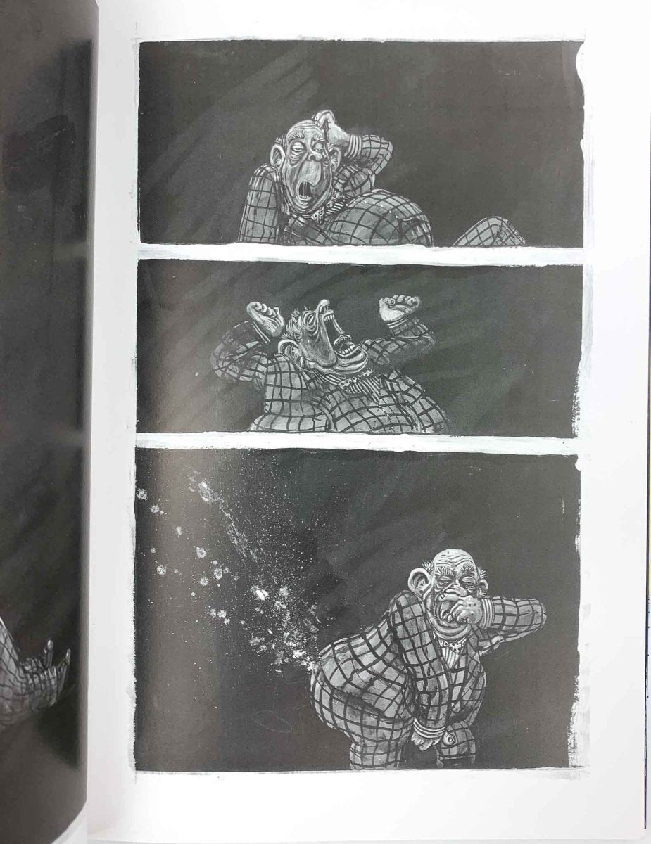 Rowson, Martin - The Pen Is Mightier Than The Word : Seven Silent Comix | back cover