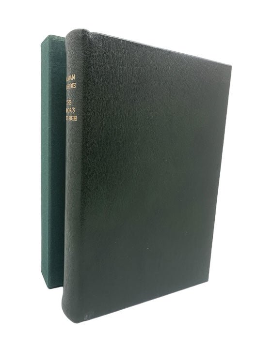 Rushdie, Salman - The Moor's Last Sigh - SIGNED | front cover. Published by Jonathan Cape in 1995. Full-Leather In Slipcase.  Condition:  Fine/No Jacket ( as Issued )