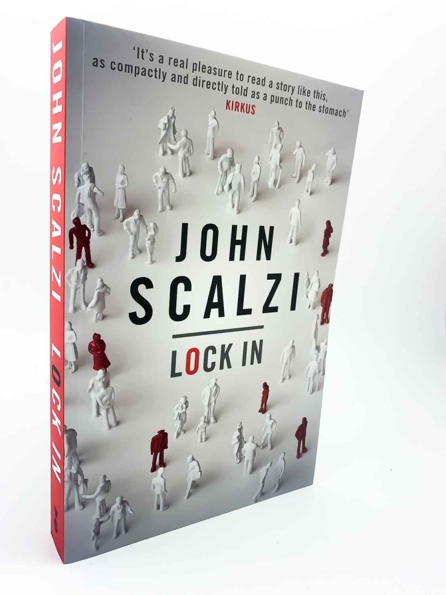 Scalzi, John - Lock In | front cover. Published by Gollancz in 2014. Paperback.  Condition:  Fine/No Jacket ( as Issued )