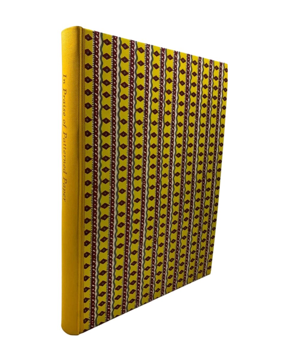 Schmoller, Tanya ( introduces ) - In Praise of Patterned Papers - SIGNED | front cover. Published by Incline Press in 1997. Hardcover.  Condition:  Fine/No Jacket ( as Issued )