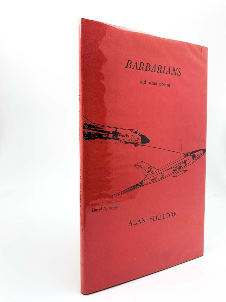 Sillitoe, Alan - Barbarians - SIGNED | front cover. Published by Turret Books in 1973. Hardcover.  Condition:  Fine/Fine