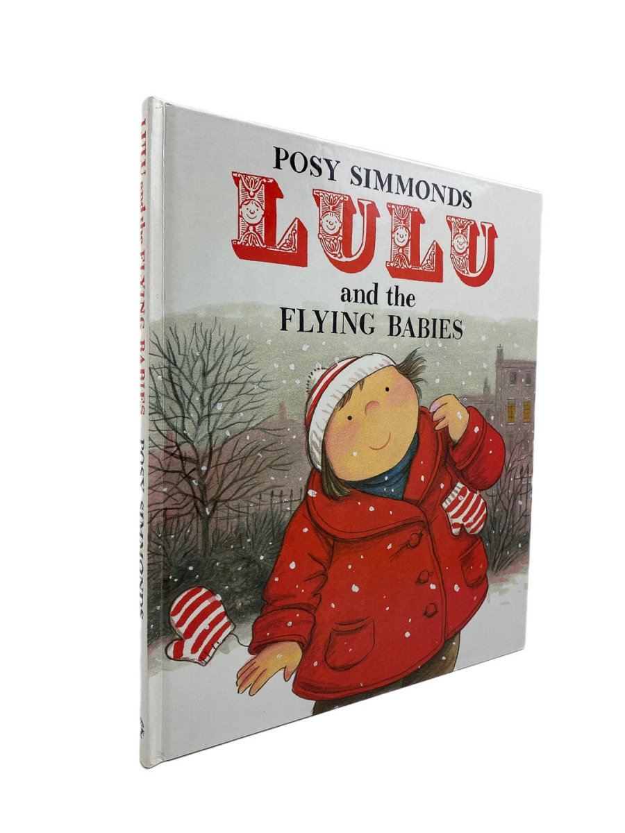 Simmonds, Posy - Lulu and the Flying Babies - SIGNED | front cover. Published by Jonathan Cape in 1988. Hardcover.  Condition:  Fine/No Jacket ( as Issued )