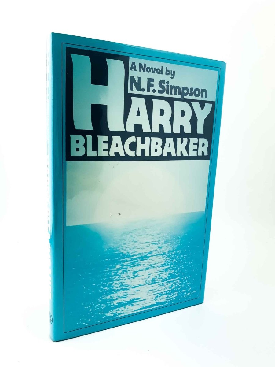 Simpson, N. F. - Harry Bleachbaker | front cover. Published by Harrap in 1976. Hardcover.  Condition:  Very Good ++/Very Good ++