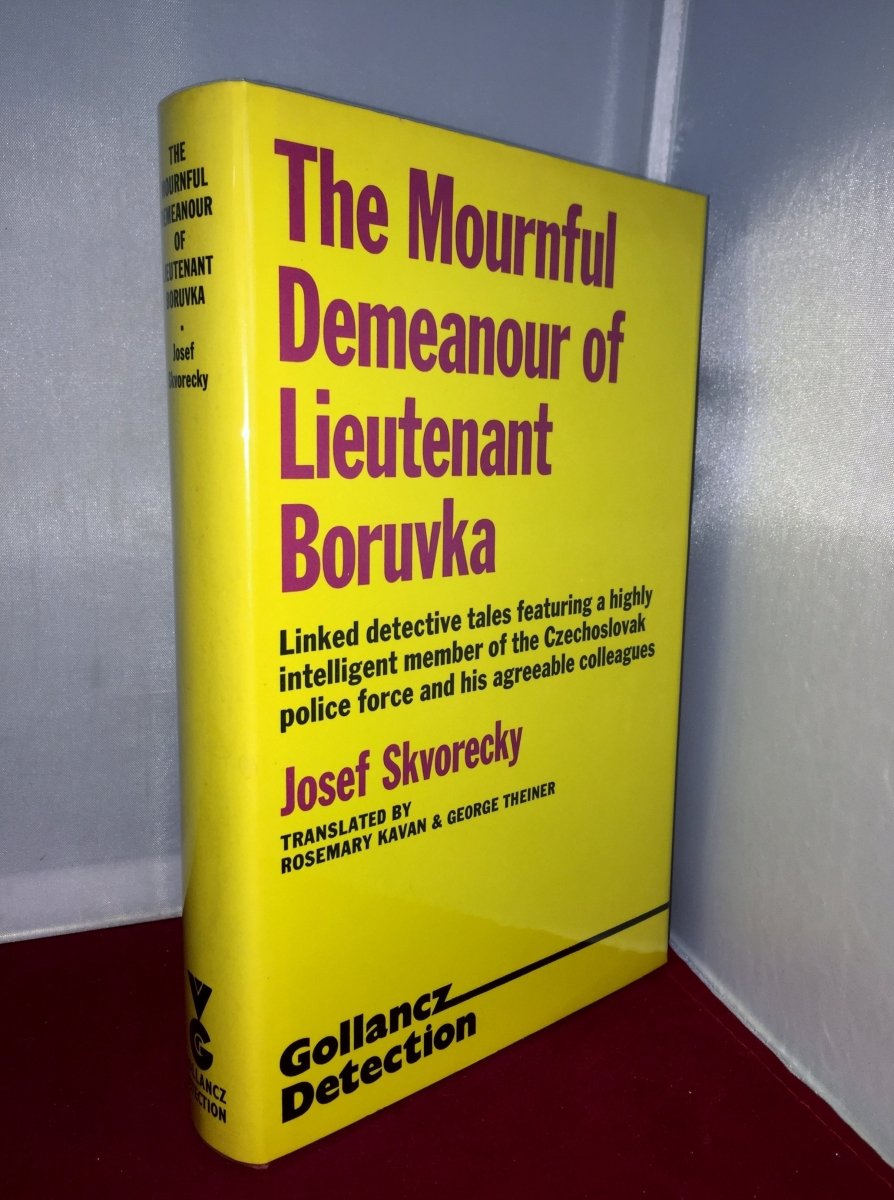 Skvorecky, Josef - The Mournful Demeanour of Lieutenant Boruvka | front cover. Published by Victor Gollancz Ltd in 1973. Hardcover.  Condition:  Fine/Fine