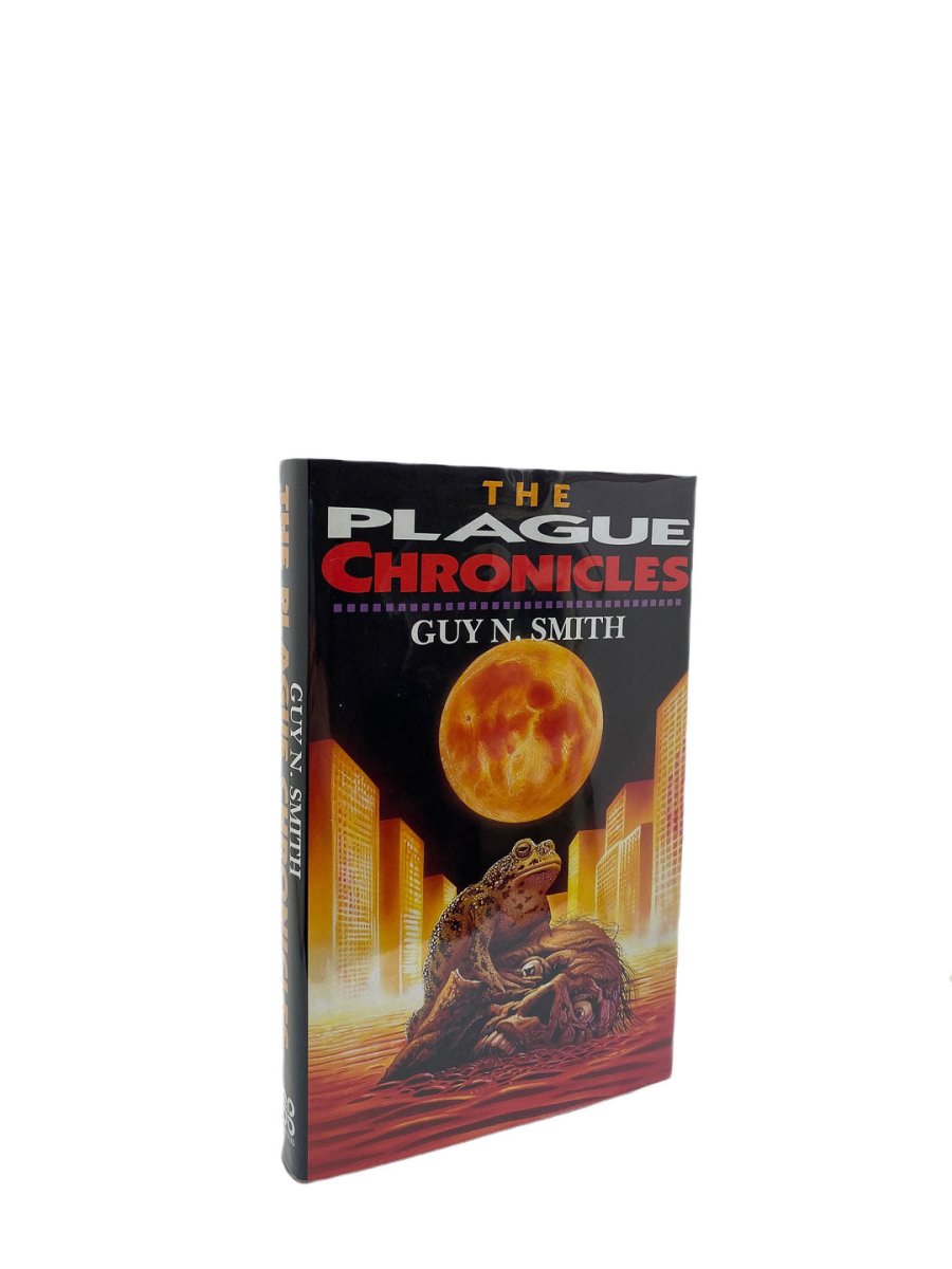 Smith, Guy N - The Plague Chronicle - SIGNED | front cover. Published by Piatkus in 1993. Hardcover.  Condition:  Near Fine +/Fine