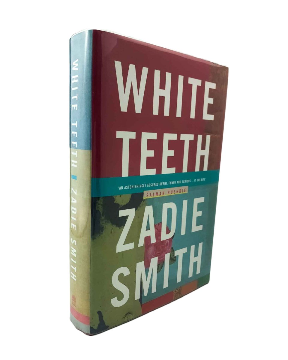 ZADIE SMITH ~ SIGNED ~ White Teeth : A Novel by Zadie Smith 1st U.S. Edition 2000 author's outlet 1st novel / signed inscribed