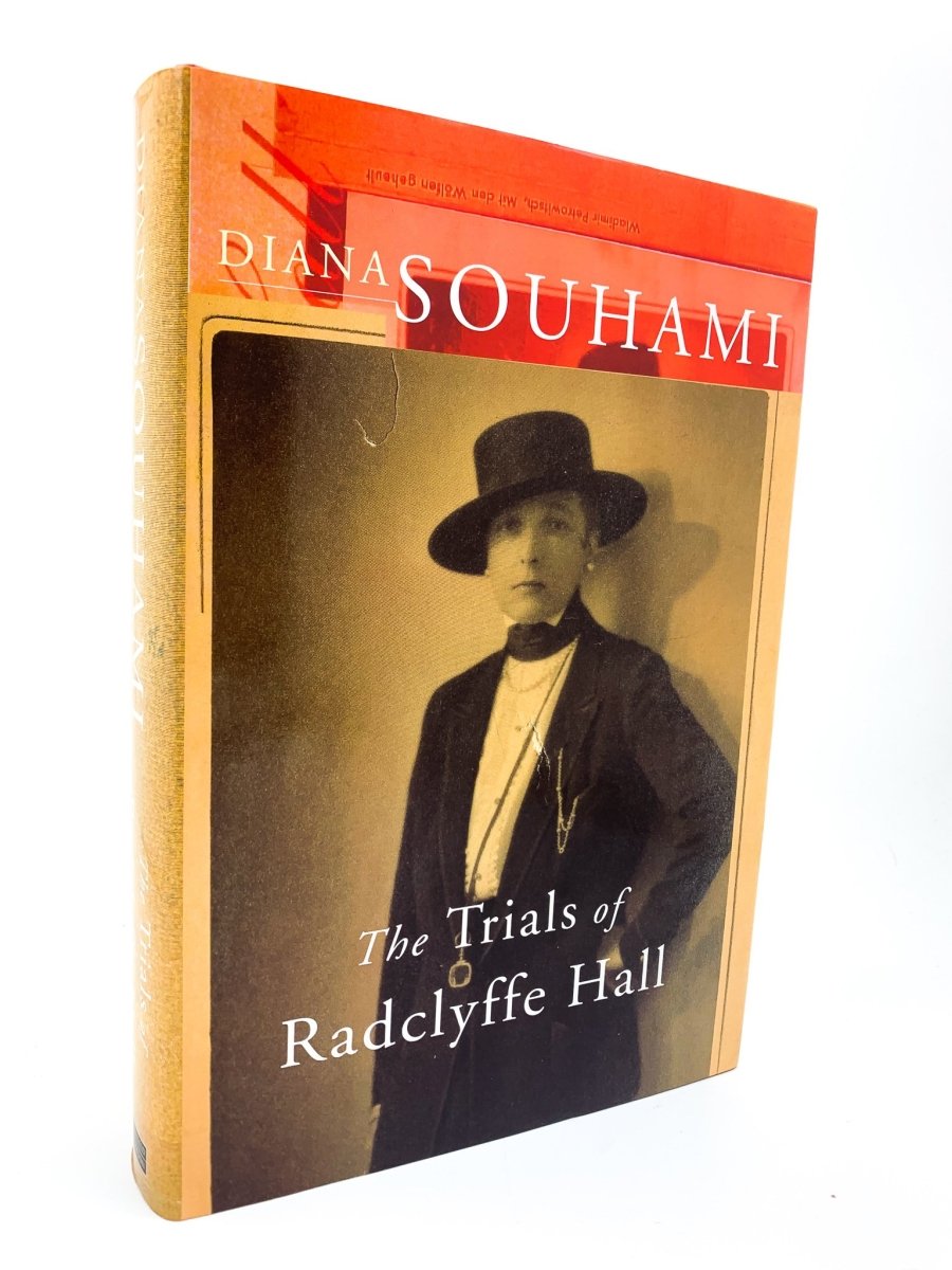 Souhami, Diana - The Trials of Radclyffe Hall - SIGNED | front cover. Published by Weidenfeld & Nicolson in 1998. Hardcover.  Condition:  Fine/Fine
