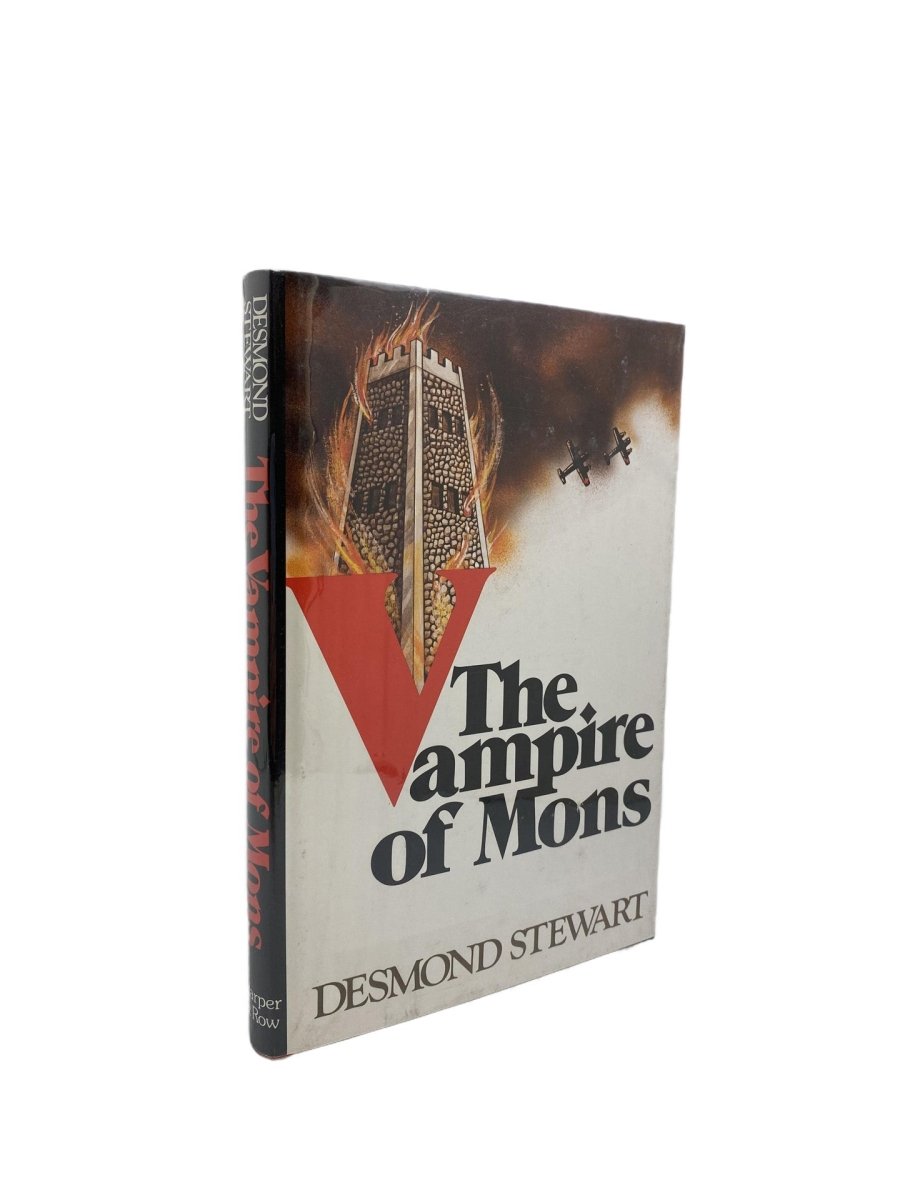 Stewart, Desmond - The Vampire of Mons | front cover. Published by Harper & Row in 1976. Hardcover.  Condition:  Near Fine +/Near Fine +