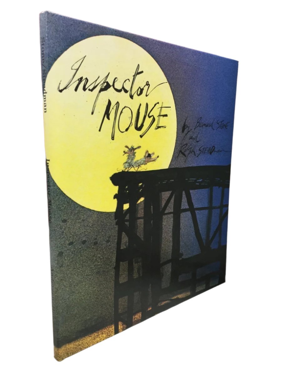 Stone, Bernard & Steadman, Ralph - Inspector Mouse | front cover. Published by Andersen Press in 1980. Hardcover.  Condition:  Fine/No Jacket ( as Issued )