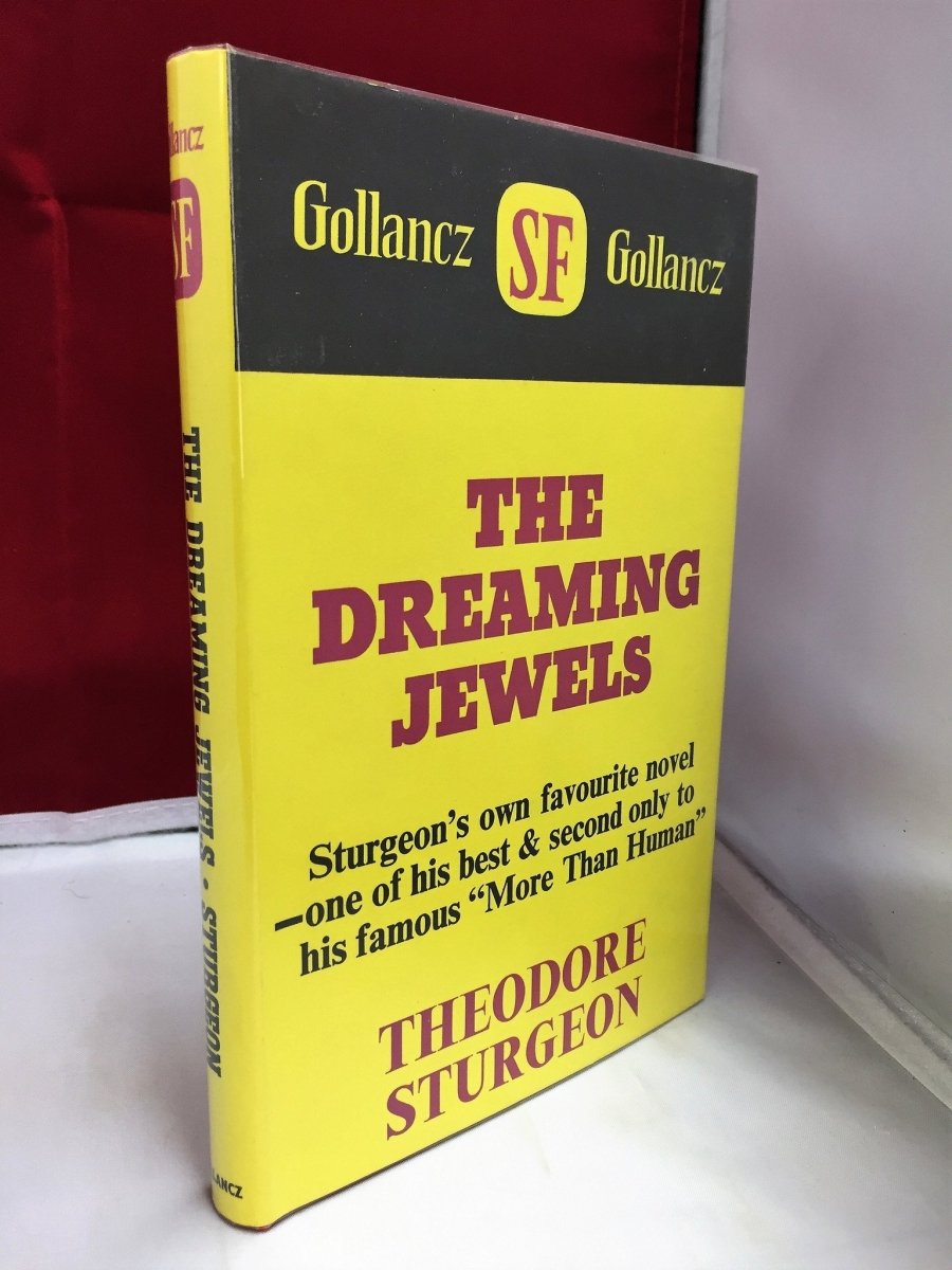 Sturgeon, Theodore - The Dreaming Jewels | front cover. Published by Victor Gollancz Ltd in 1968. Hardcover.  Condition:  Fine/Near Fine ++
